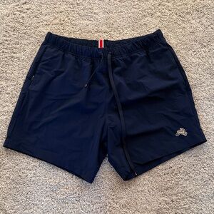 Tracksmith Men’s Large Navy Run Cannonball Run Shorts